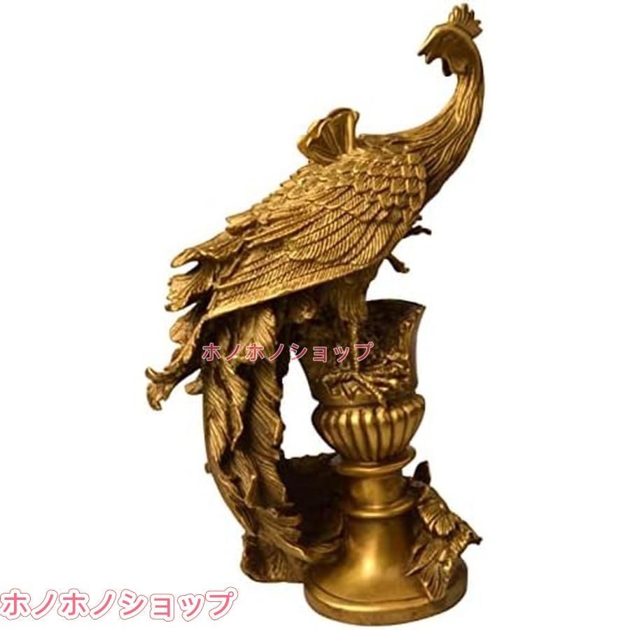  風水 鳳凰 鳥の王 昇運金龍 龍 風水グッズ 銅製 オブジェ 飾り物 置物 開運 昇運 縁起物 魔除け 風水アイテム ギフト 新年 ヴィンテージ雑貨 置物 インテリア小物