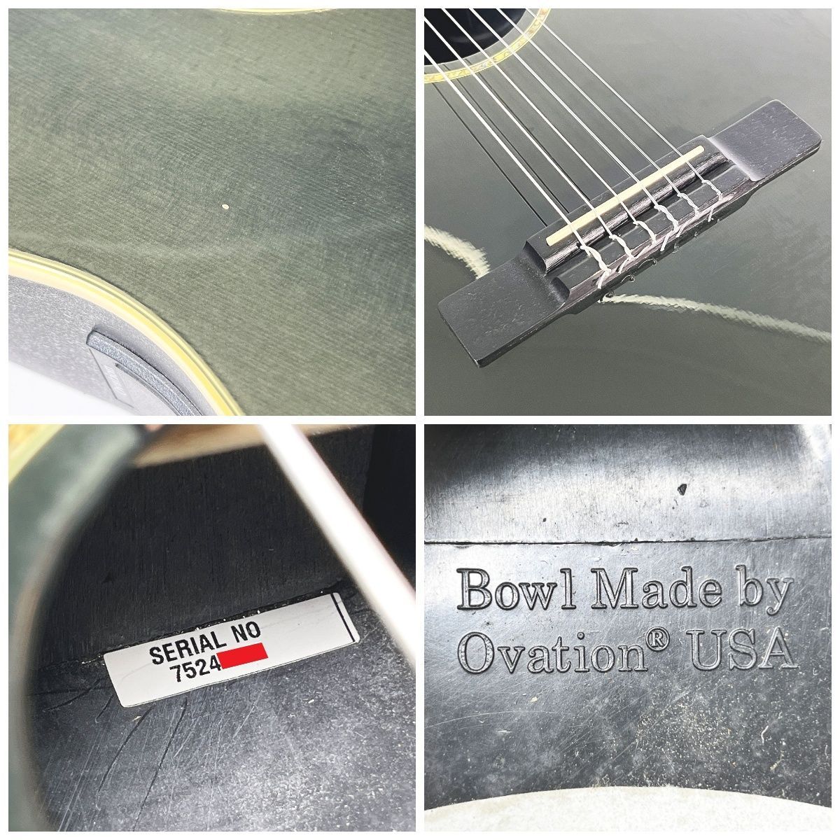 OVATION CC243 エレクトリック・ガットギター OVATION オベーション