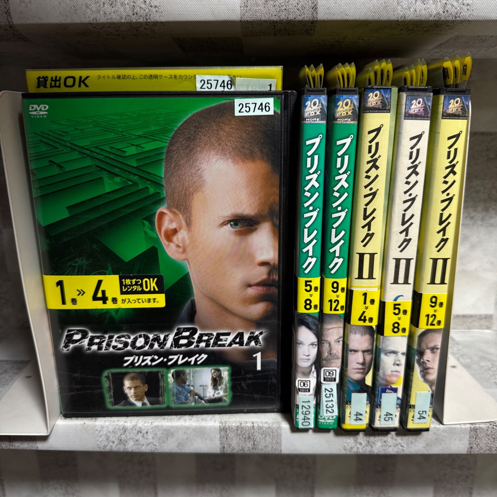 海外ドラマ プリズンブレイク DVD シーズン1-2 24枚 全巻セット - メルカリ