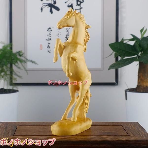  風水グッズ 馬 置物 金運 開運 お守り 天然ツゲ木彫り 美術品 木製動物像 風水置物 黄楊 柘植 木製彫刻 彫工芸品 縁起物 家 卓上棚 置物 インテリア小物