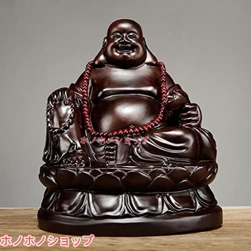 仏像 布袋 七福神 ゴールド 布袋様 置物 弥勒菩薩 仏像 オブジェ 商売