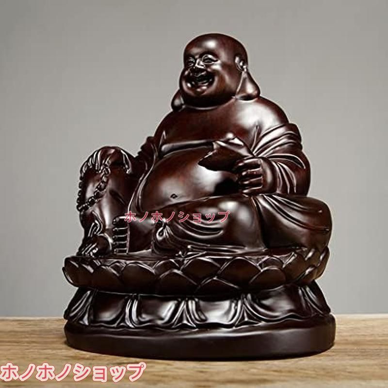 仏像 布袋 七福神 ゴールド 布袋様 置物 弥勒菩薩 仏像 オブジェ 商売