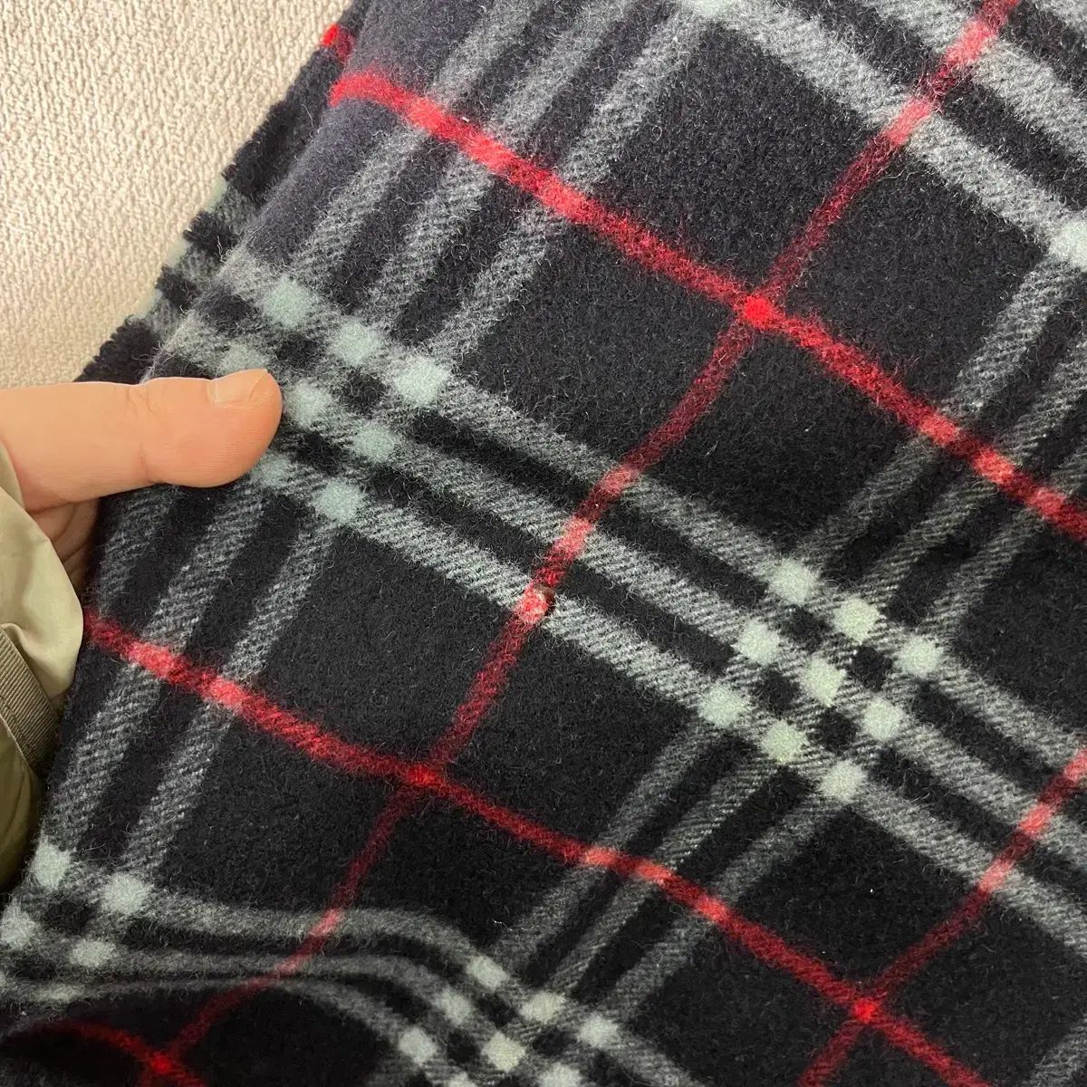  バーバリー ノヴァチェック カシミア BE マフラー マフラー 小物