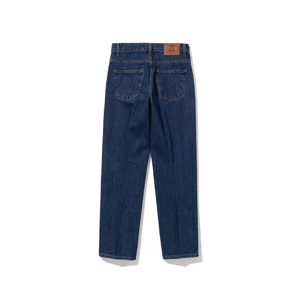 LEEネック ストレート トゥタック デニムパンツ パンツ ファッション 