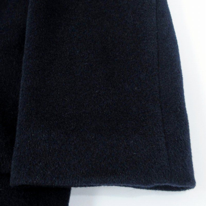 【中古】ヨーコチャン YOKO CHAN 美品 メルトンコート ジャケット アンゴラ ウール混 フード ミドル丈 YCC-13FW014 38 ヨーコチャン YOKO CHAN 美品 メルトンコート ジャケット アンゴラ