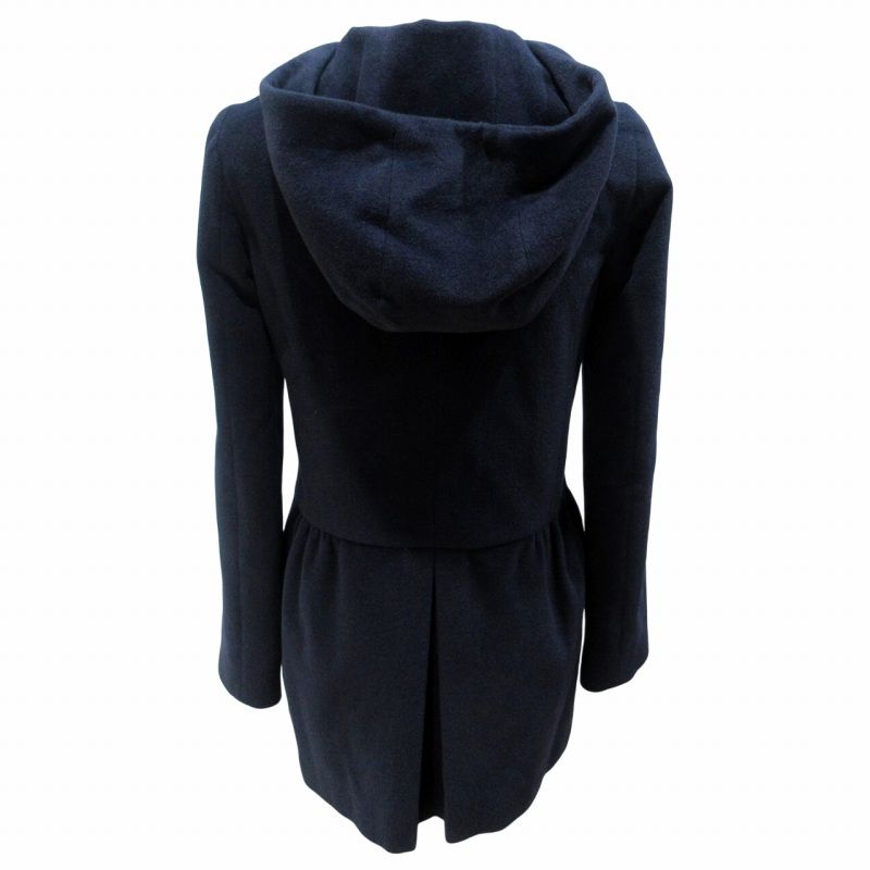 ヨーコチャン YOKO CHAN 美品 メルトンコート ジャケット アンゴラ