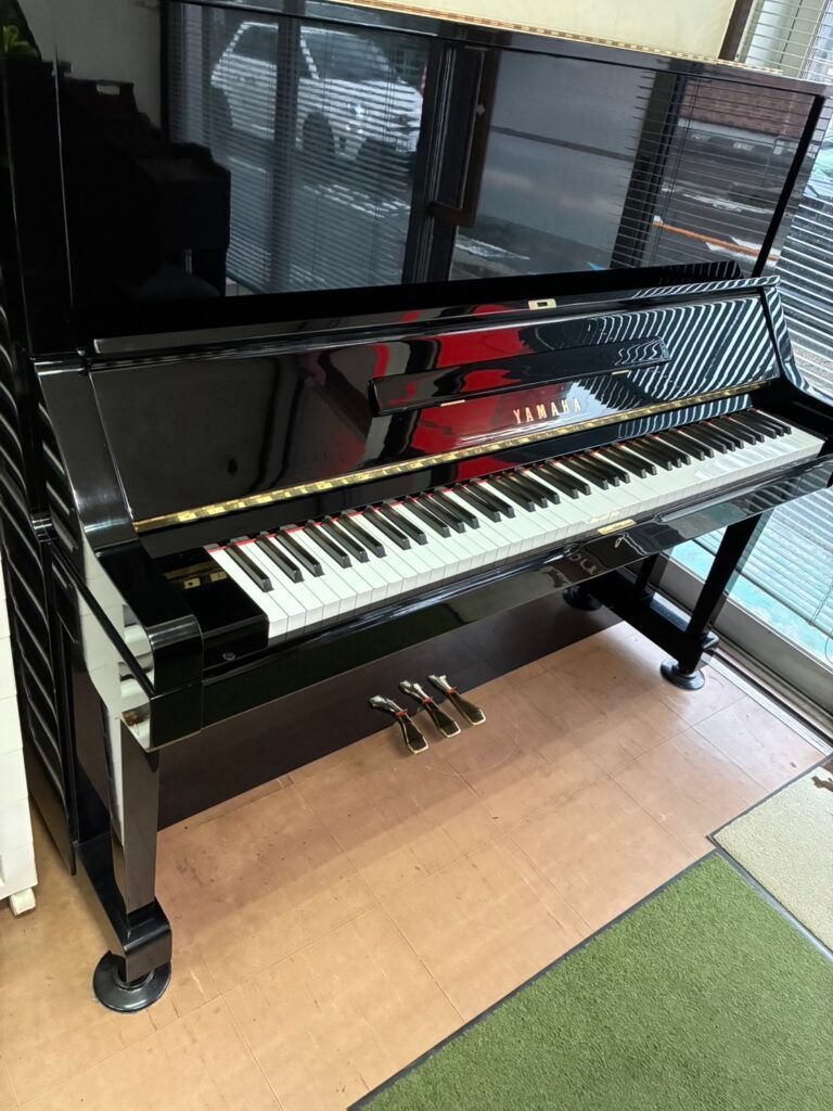 ヤマハピアノUX TE K クリーニング、調律済 地域限定配送無料 ヤマハ