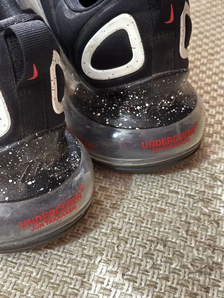  ナイキ アンダーカバー マックス 720 ブラック スニーカー 靴