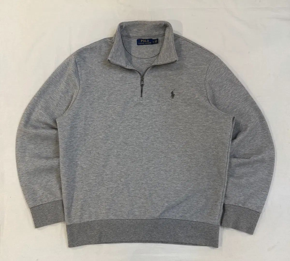 ポロラルフローレン ハーフジップ スウェットシャツ トレーナー グレー