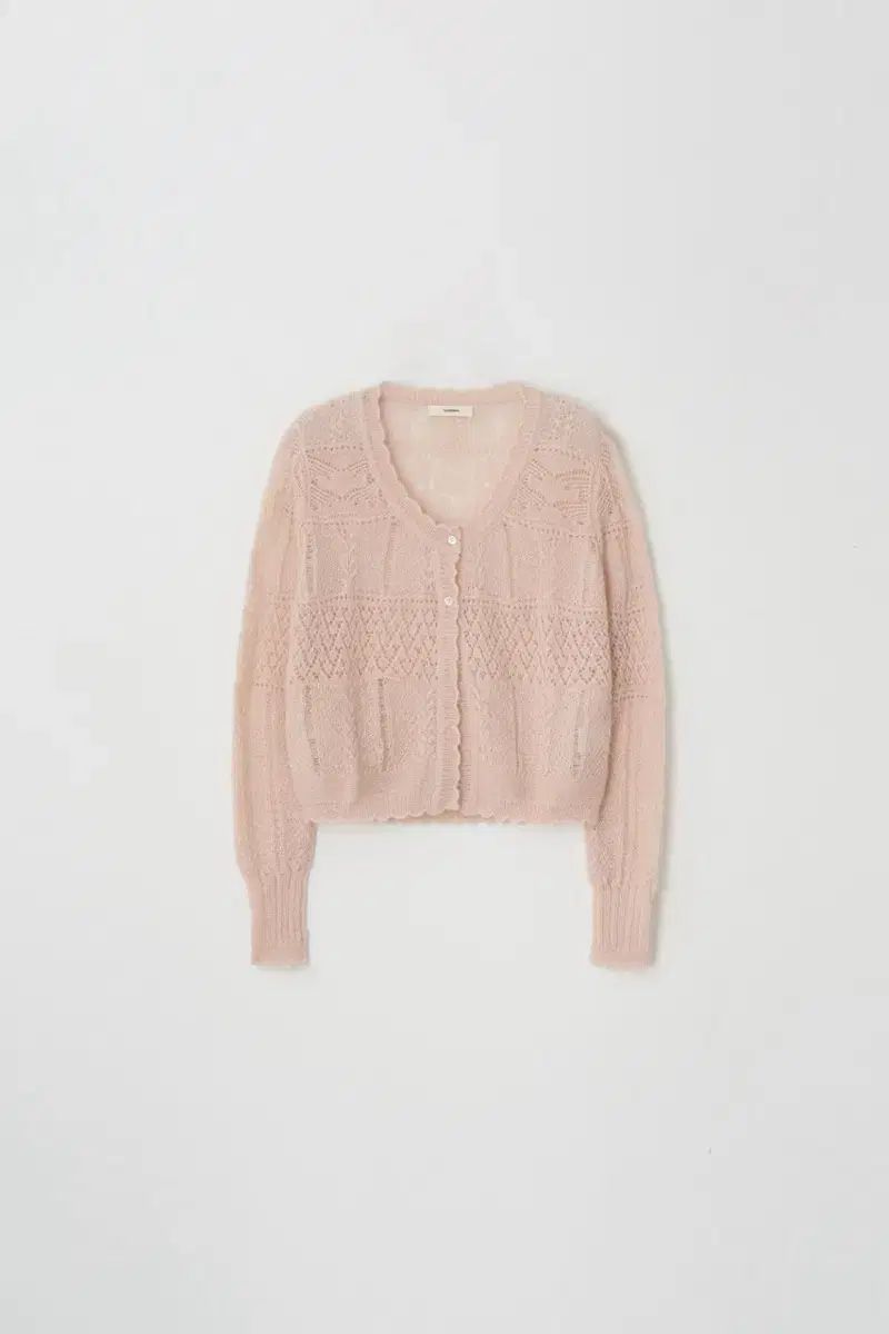 ユンスルショップ ジュリー アルパカ カーディガン セット ピンク ベージュ