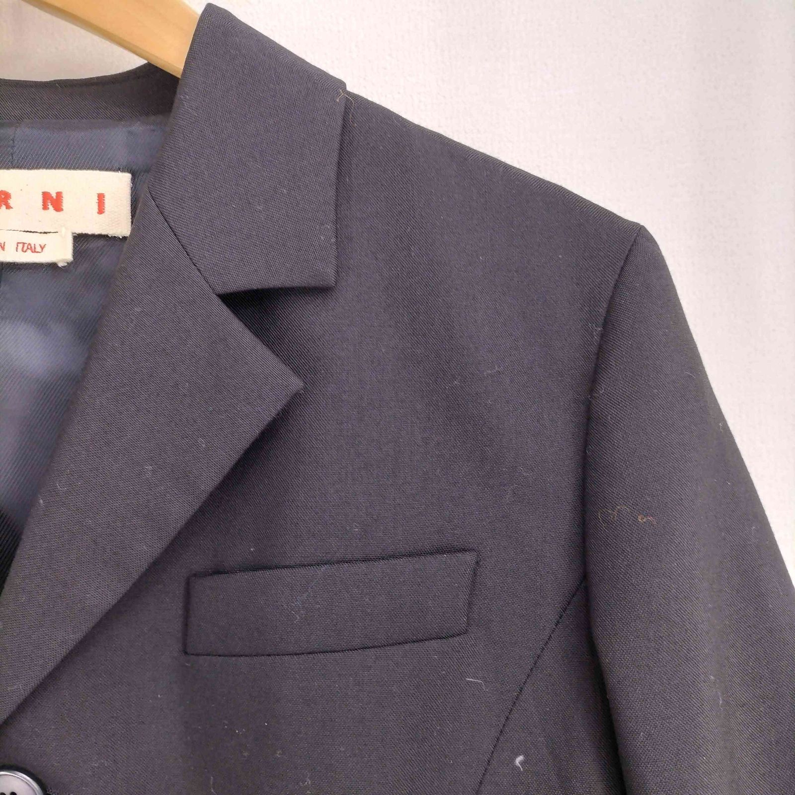 希少 MARNI マルニ 上質 3Bテーラードジャケット 40 マルニ MARNI 3B テーラードジャケット レディース EUR：40 - メルカリ