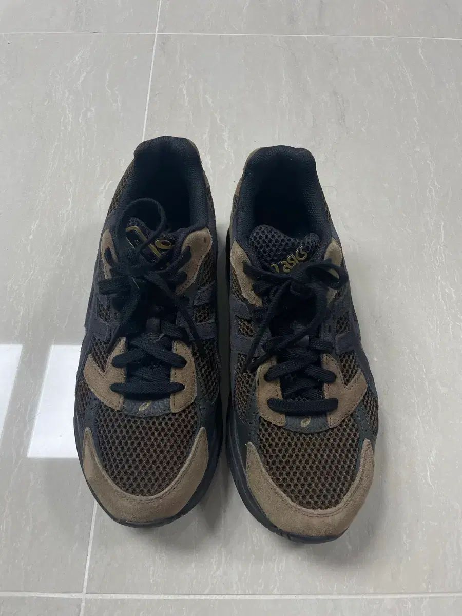 アシックス ゲル1130 ダークブラウン ミッドナイト 260