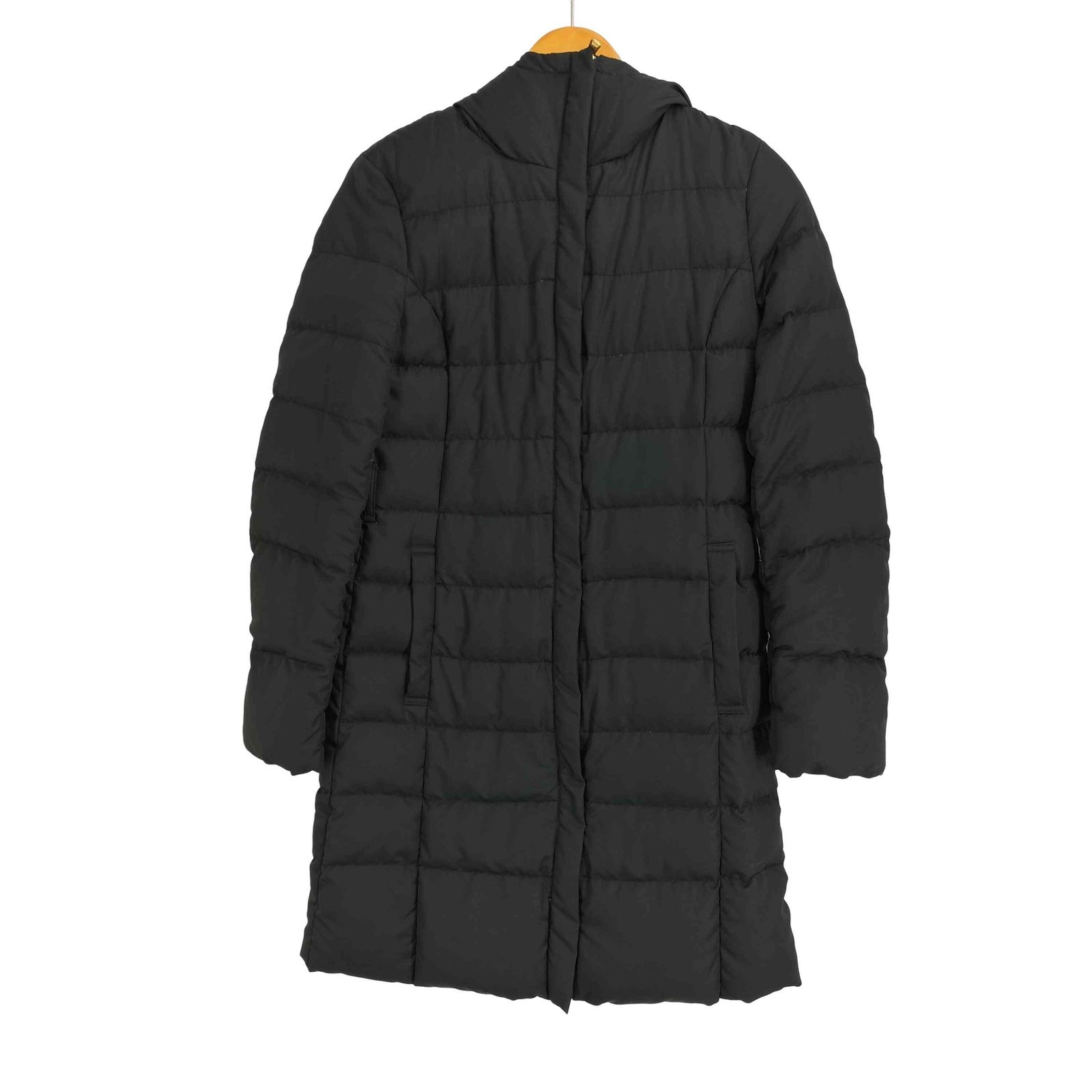 ユーズドフルギ USED古着 フーデッド ダウンコート レディース JPN：2