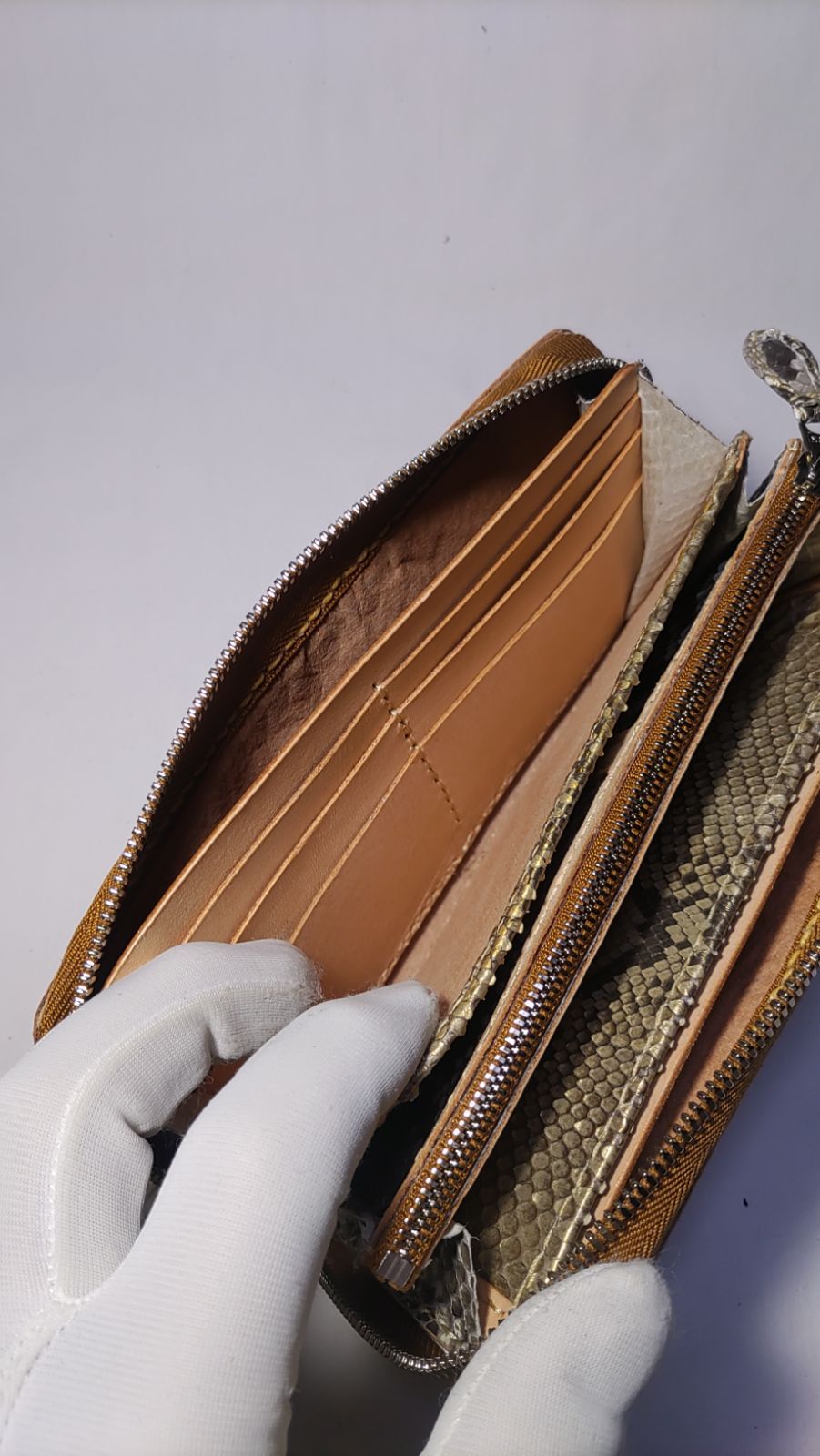 ラウンドタイプ バイカーズロングウォレット