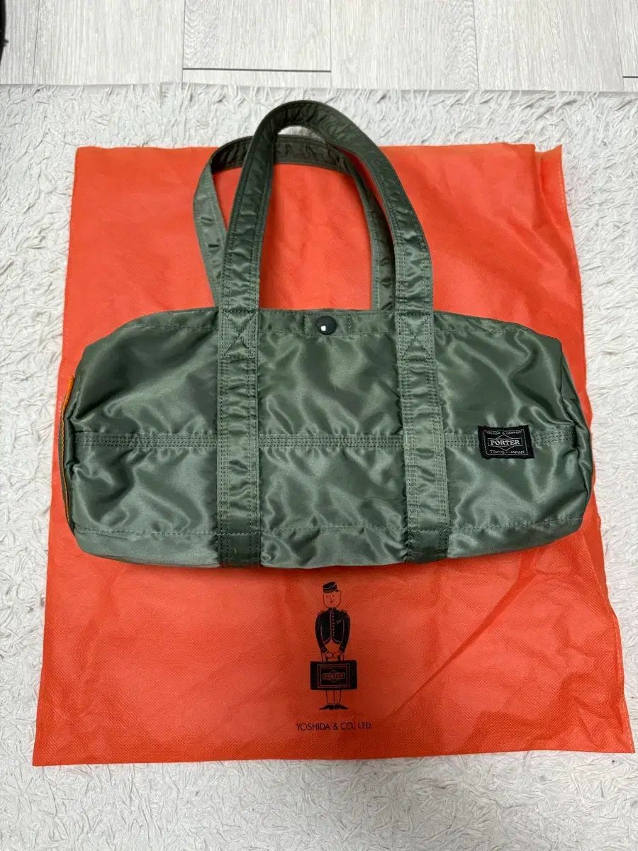 新モデル Porter ヨシダポーター タンカー ボストンバッグ ダッフルバッグ L セージ グリーン