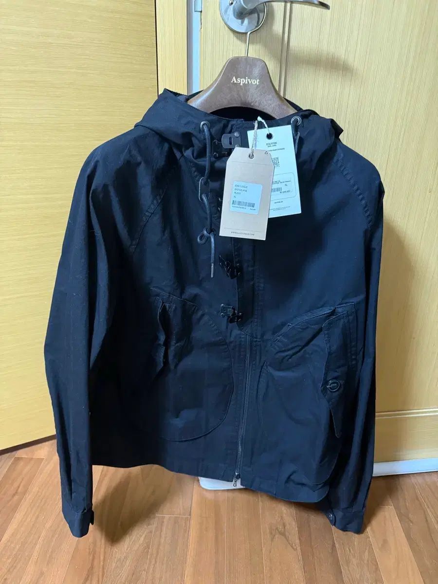 イーストローグ デッキパーカ ブラック XLサイズ