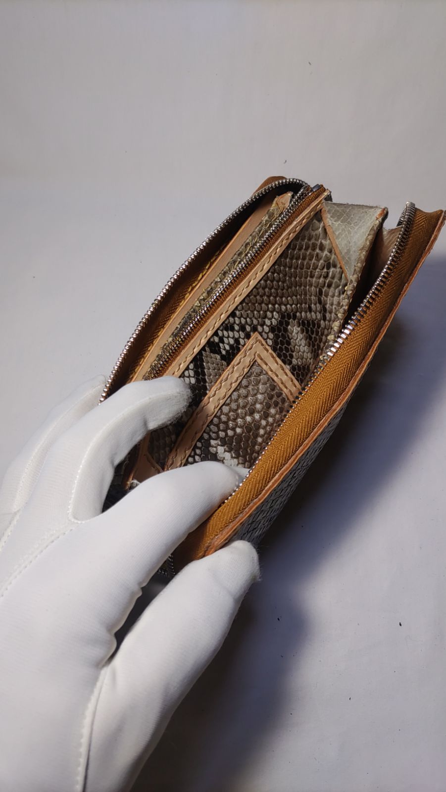 ラウンドタイプ バイカーズロングウォレット