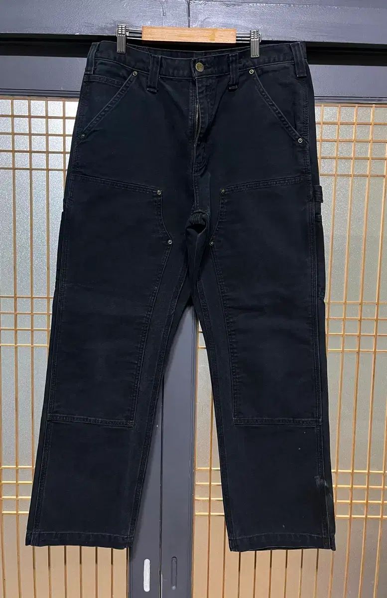 Carhartt カーハート ヴィンテージ ダブルニー パンツ ブラック b 13