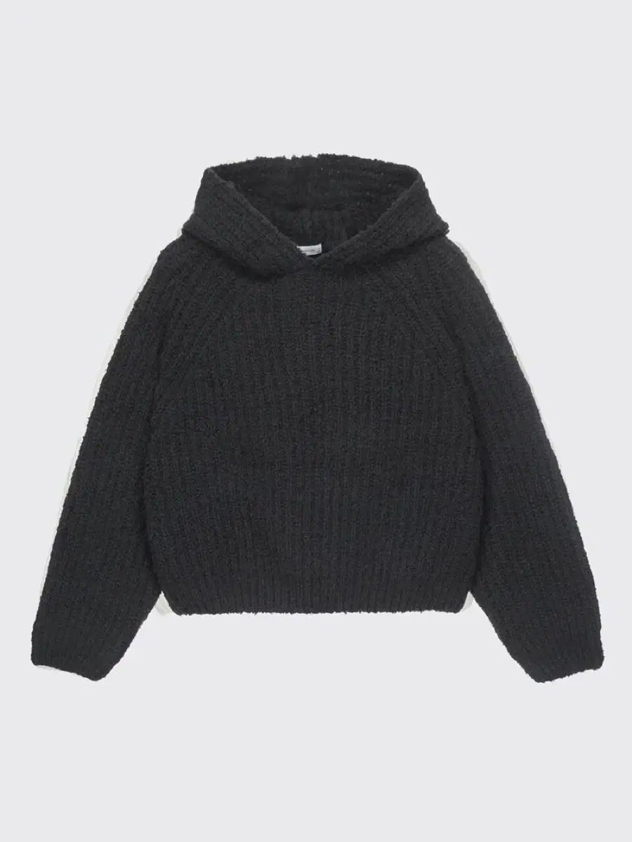 Monoha ボリューム フーディー ニット