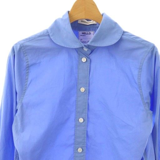 マディソンブルー MADISONBLUE ROUND COLLAR N MADAME ブラウス 長袖