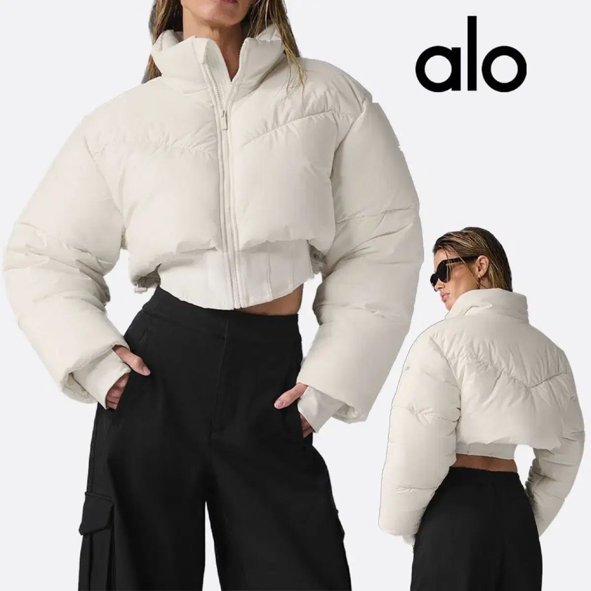 アロアロヨガ コルセット ショート ダウン