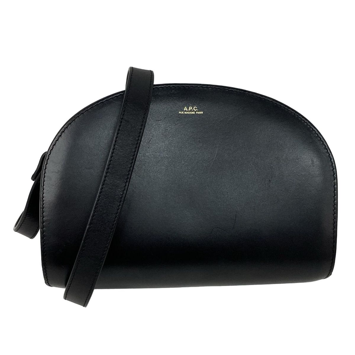 A.P.C. アーペーセー ショルダーバッグ - 黒 レザー