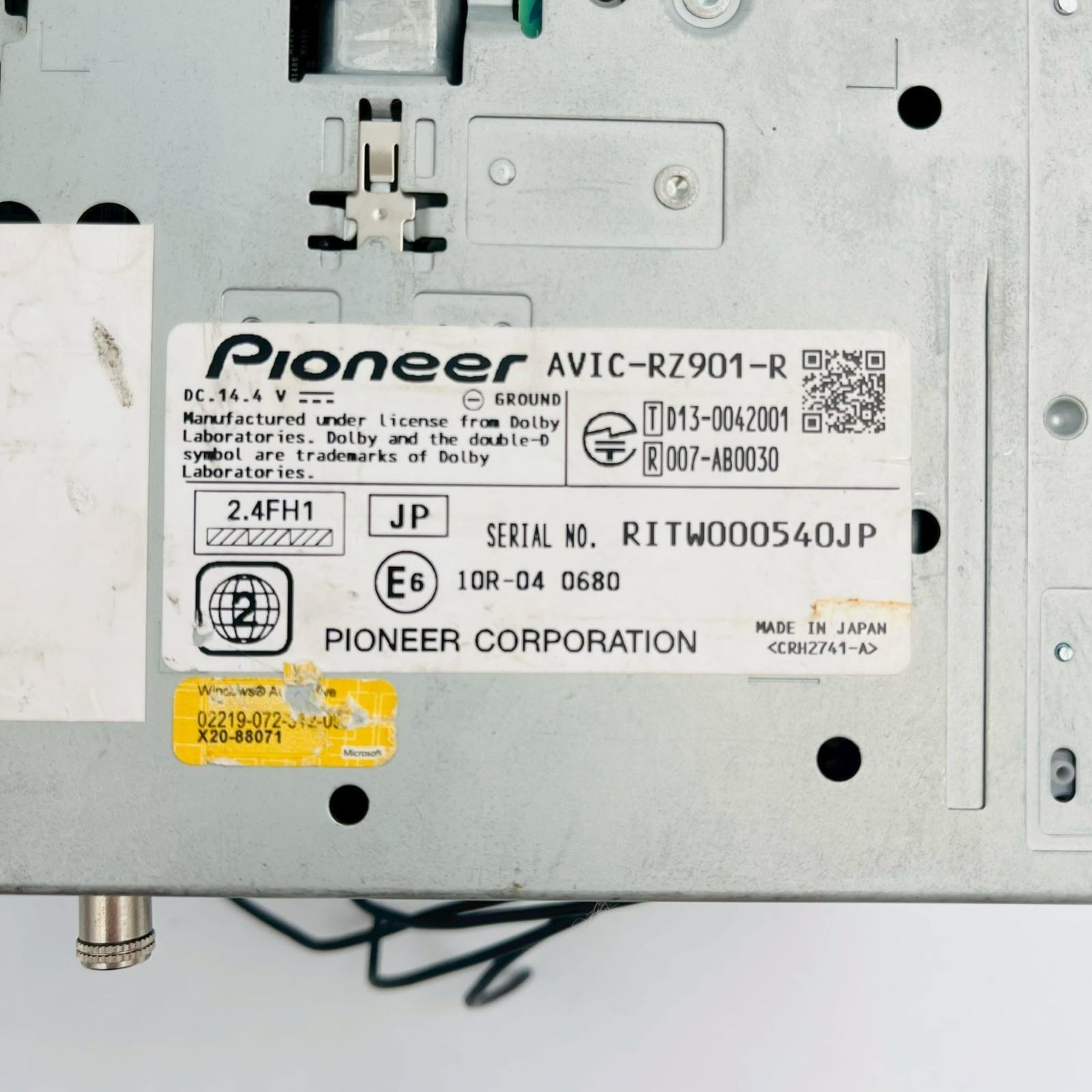 USB接続ケーブル CD-U120 互換 楽ナビ AVIC-RW901 AVIC 【動作確認済み 