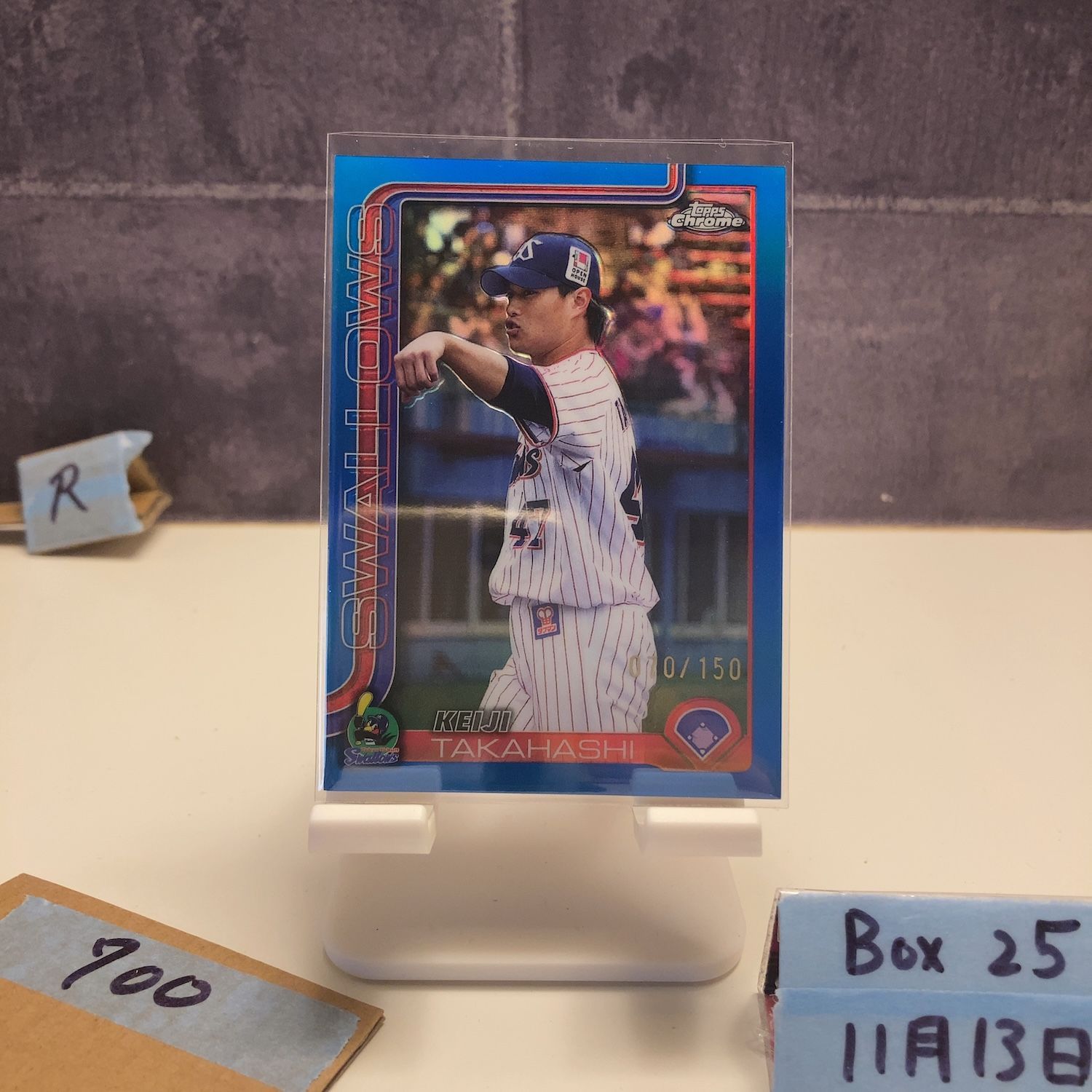 2024 Topps Chrome NPB 高橋奎二 Keiji Takahashi 070/150 東京