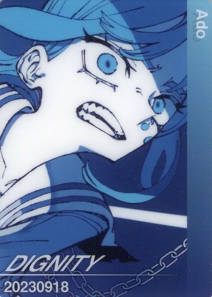 中古】キャラカード Ado(DIGNITY/アップ) ランダム アクリル