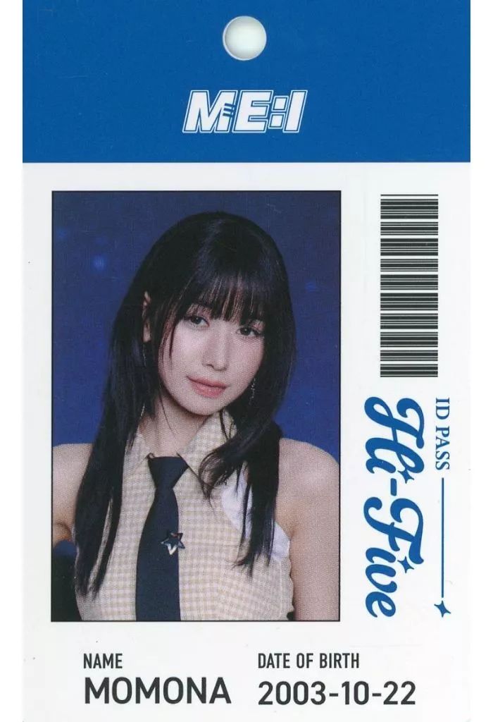 中古】キャラカード MOMONA(ME：I) Hi-Five ID PASS(パス) 「CD Hi