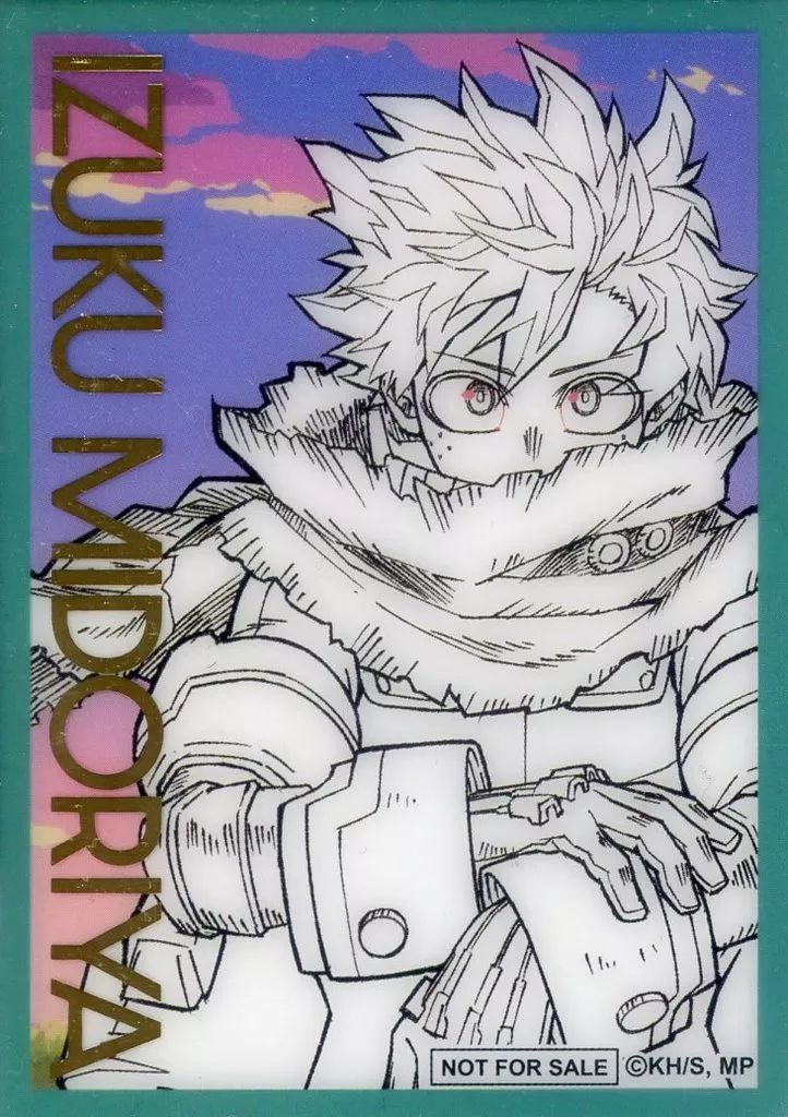 中古】キャラカード 緑谷出久(線画ver.) クリアカード Twilight 「僕の