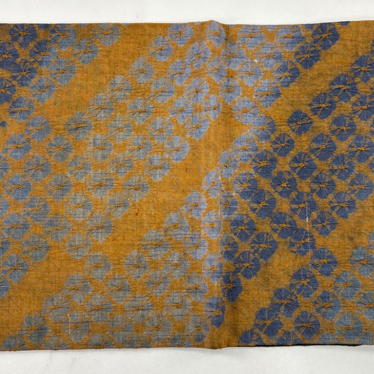 美品】 袋帯 名品 幾何学模様 絞り 茶色 全通 正絹 【中古】 - メルカリ