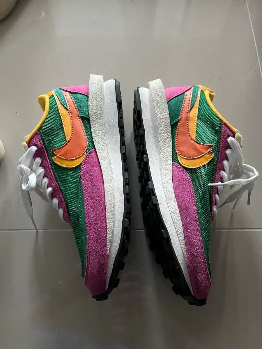 ナイキ サカイ LD ワッフル ピンク グリーン 265