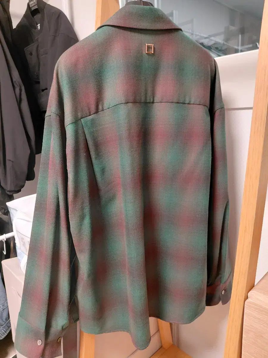  ウーヨンミ 21 FW グリーン CHECK ツーウェイ シャツ | 48 その他 長袖シャツ