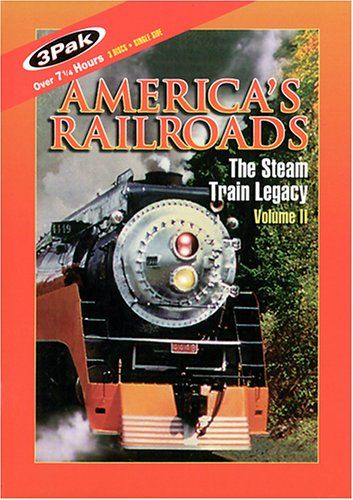 America s Railroads Steam Train Legacy II DVD 品