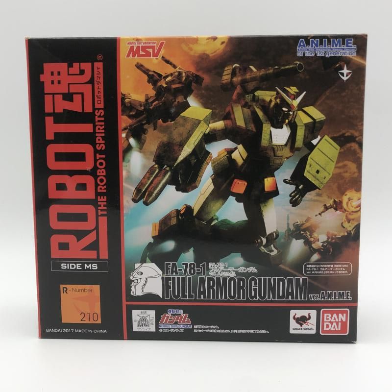 ROBOT魂 SIDE MS FA-78-1ﾌﾙｱｰﾏｰｶﾞﾝﾀﾞﾑ ver.A.N.I.M.E 10
