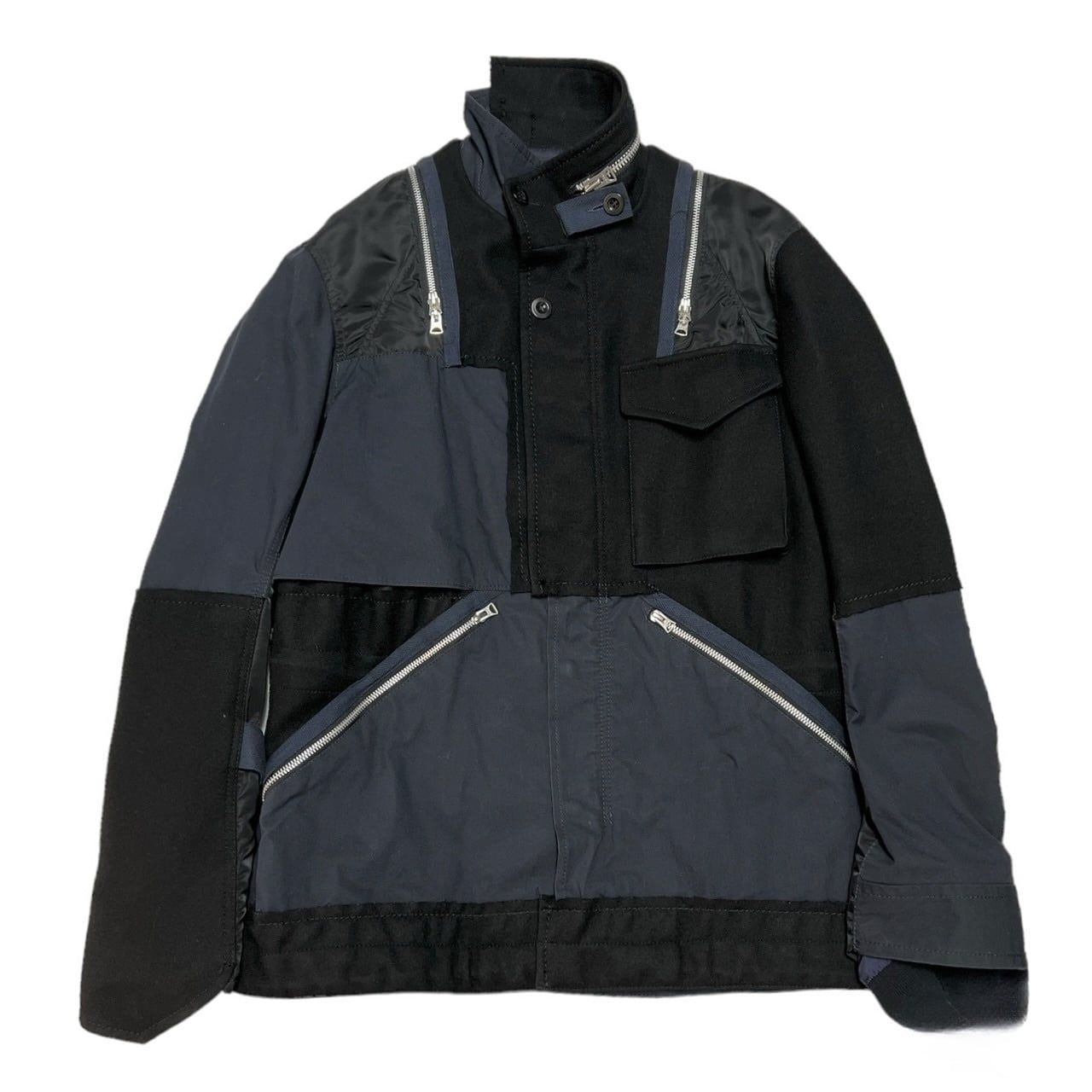 sacai 18 AW Docking Militarily Field Jacket