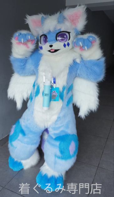 おすしキャンディ ケモノ 着ぐるみ コスプレ ファースーツ マスク