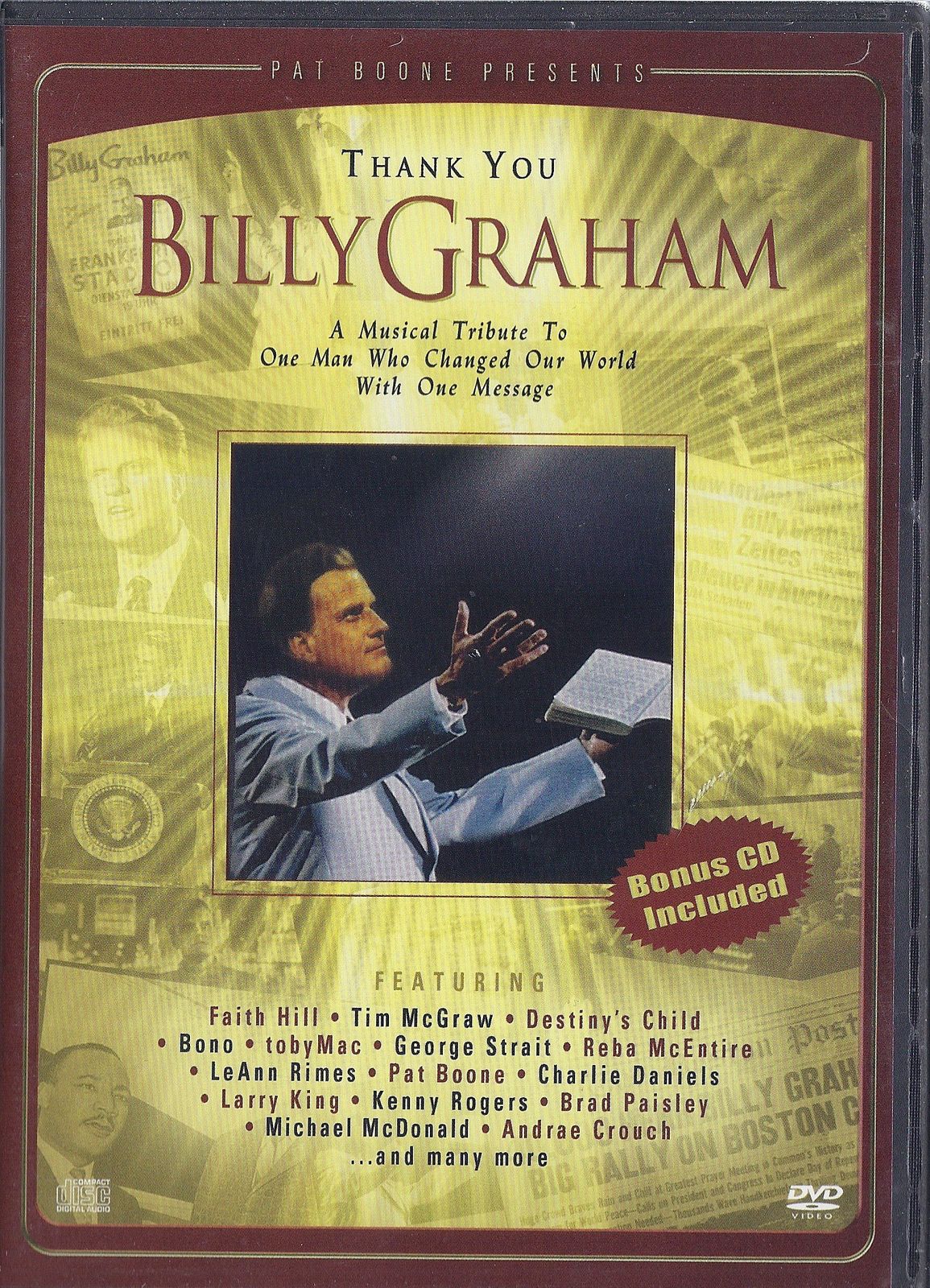 Thank You Billy Graham DVD 品