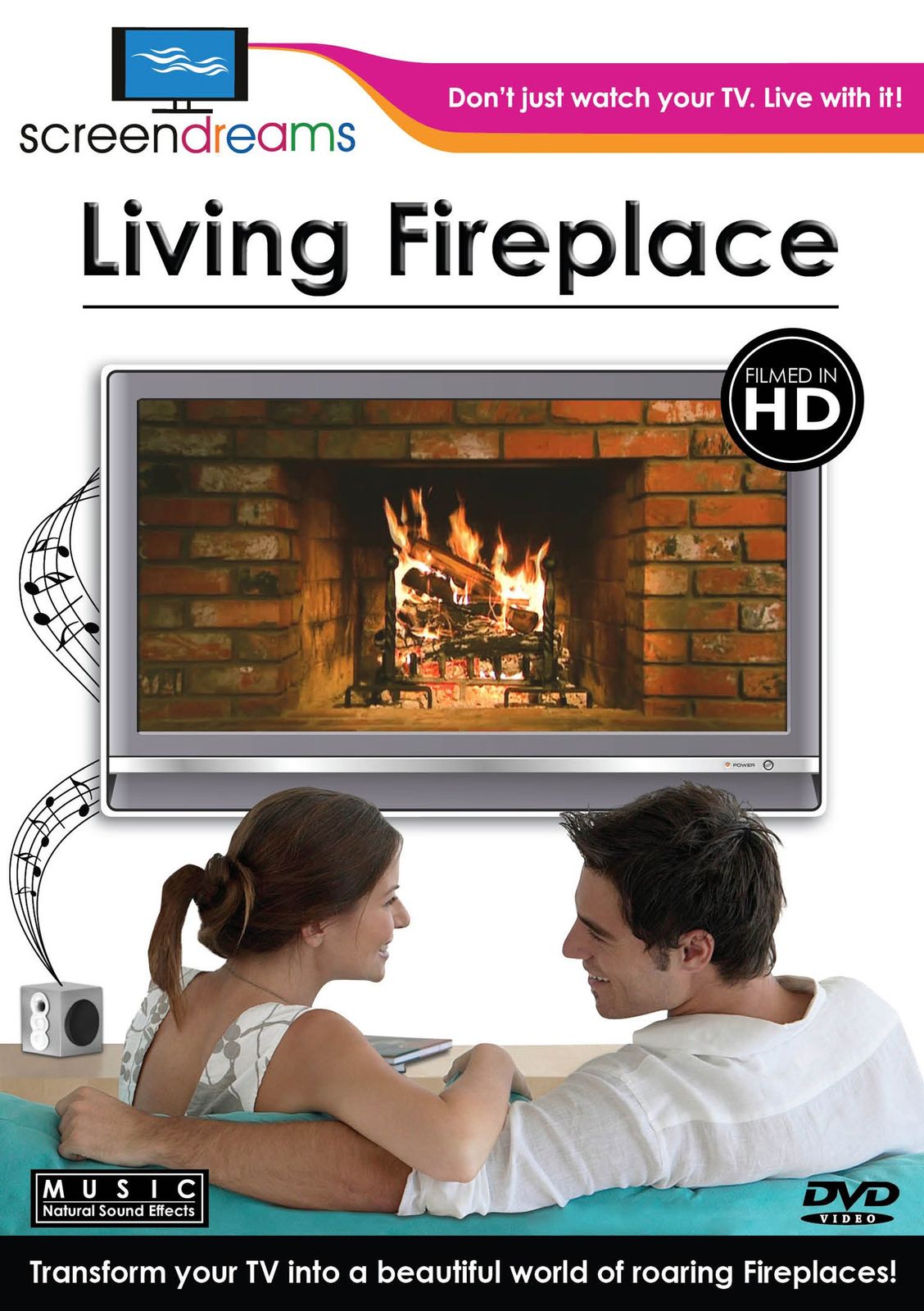 Living Fireplace DVD 品