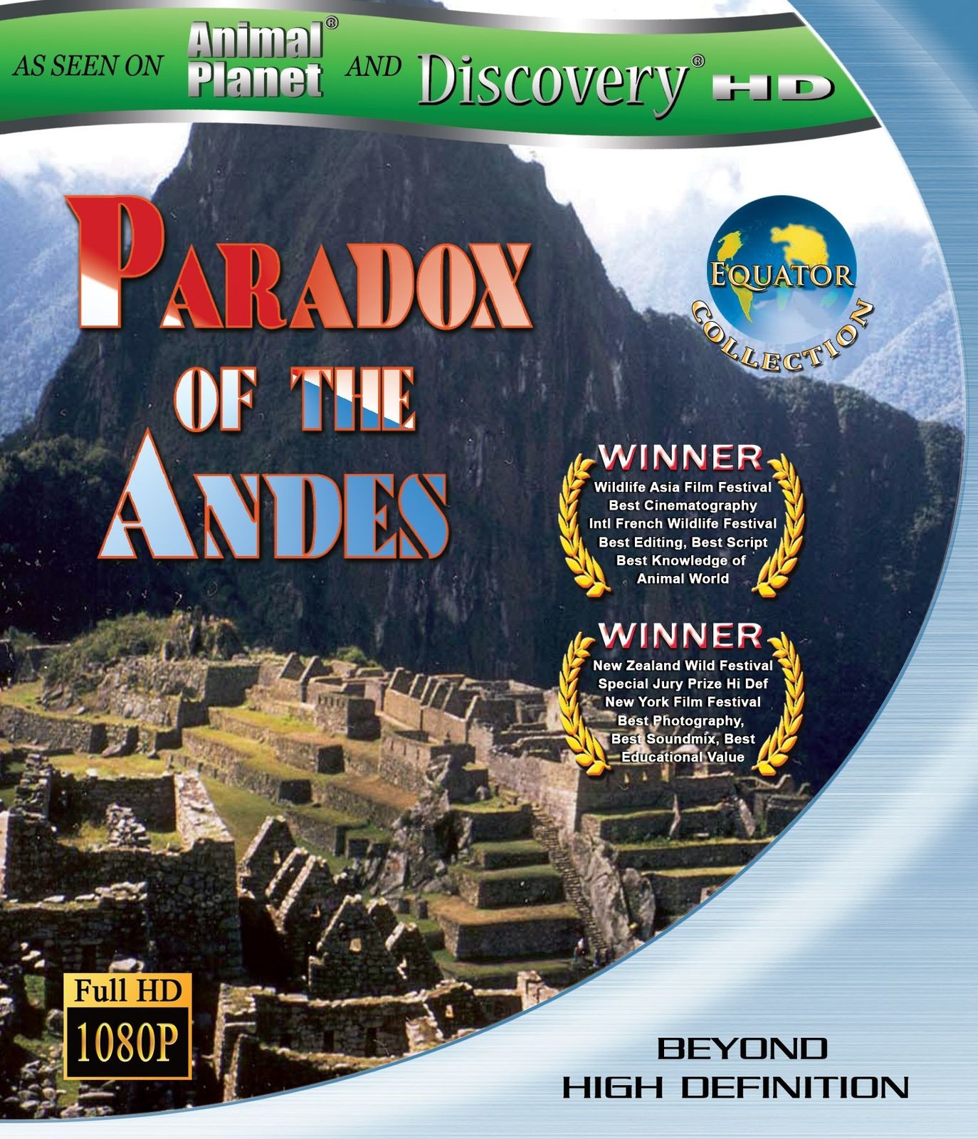 Equator Paradox of the Andes Blu ray 品