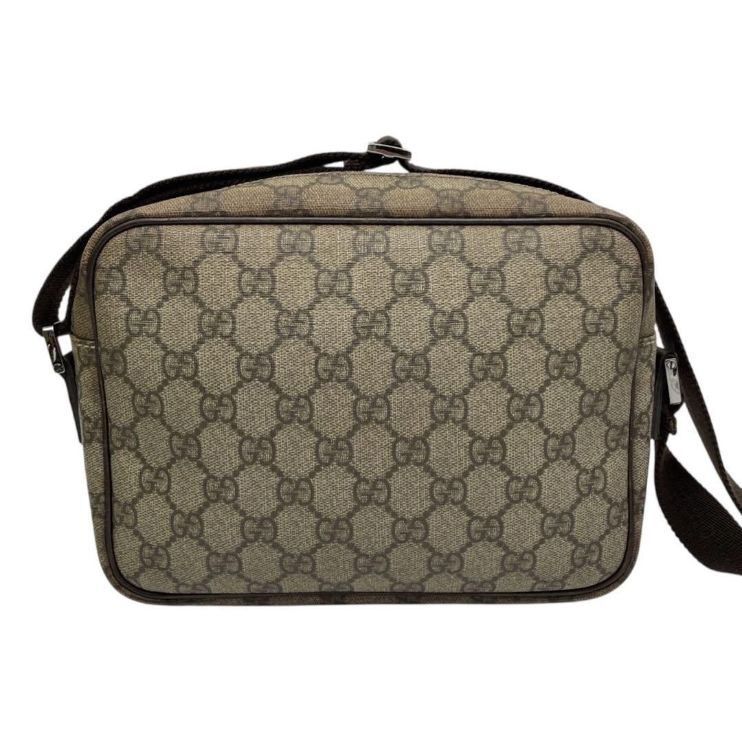 価格交渉/質問大歓迎♪】グッチ GGスプリーム PVC × レザー ショルダー