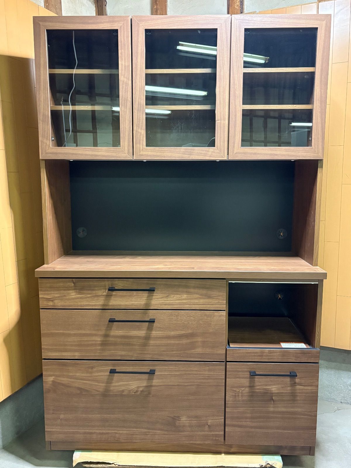 HA 122 山口県下松市より レンジボード 古賀家具 OPカフェ 幅120 cm 奥48 高185