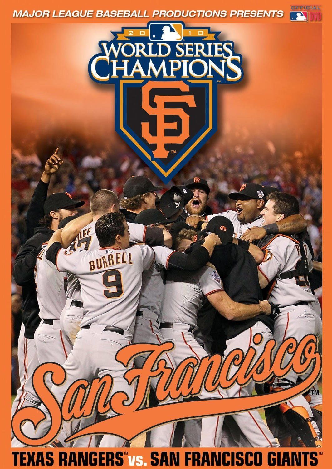 2010 World Series Film Giants DVD 品
