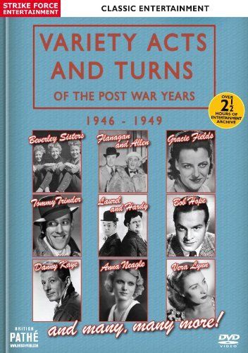 Variety Acts - Turns of the Post War Years 1946-4 DVD 品