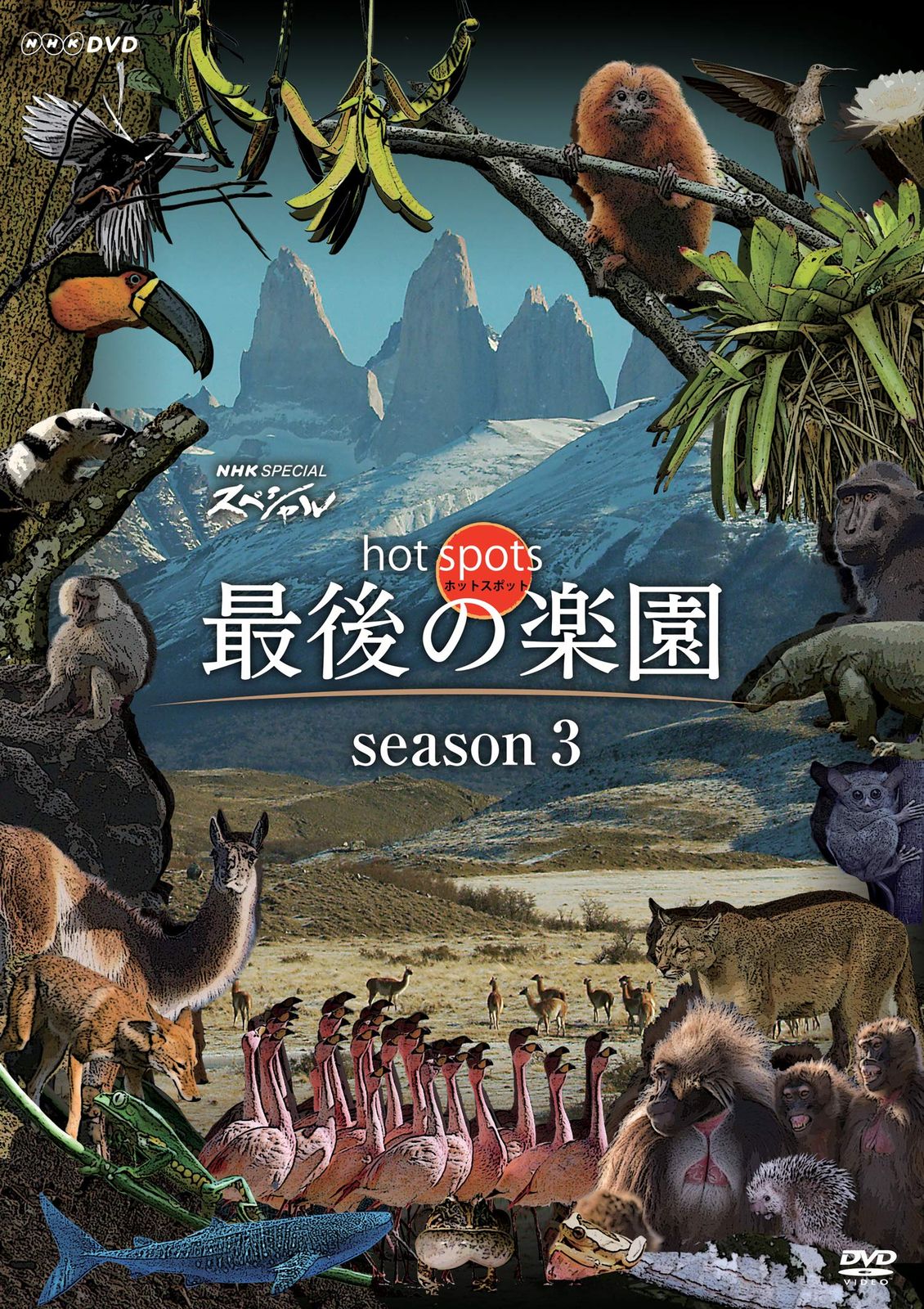 NHKスペシャル ホットスポット 最後の楽園 season 3 DVD-BOX 品