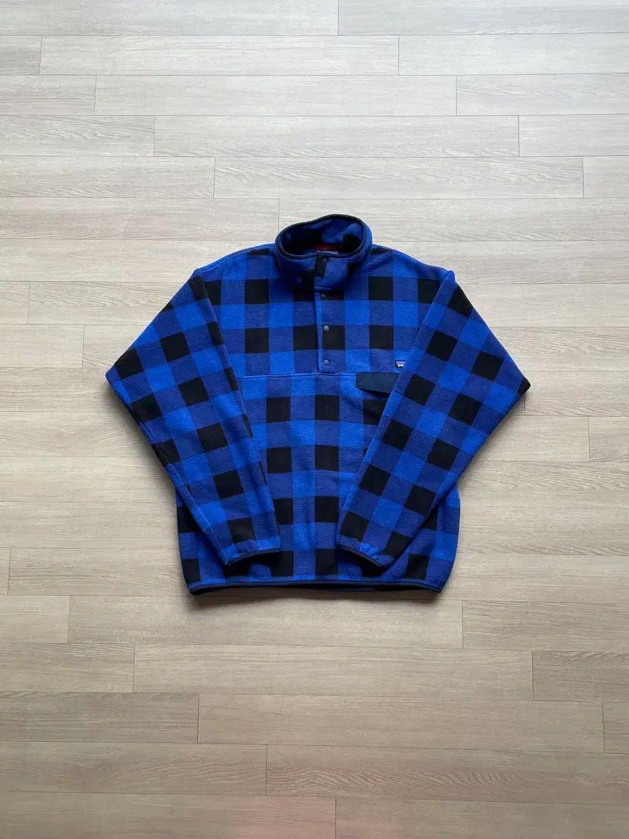 パタゴニア Synchilla シンチラ ブルー CHECK バッファロー