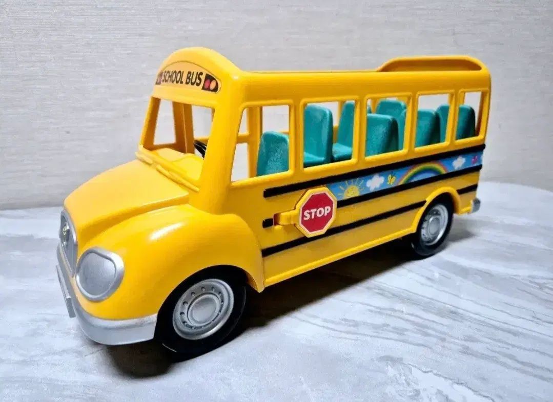 レア品〉シルバニアファミリー スクールバス 海外 海外版 シルバニア