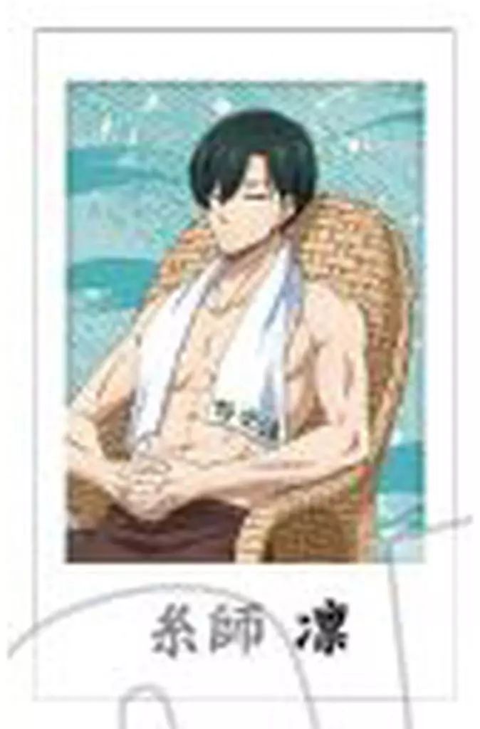 中古】キャラカード 糸師凛(等身) 「ブルーロック×極楽湯・RAKU SPA