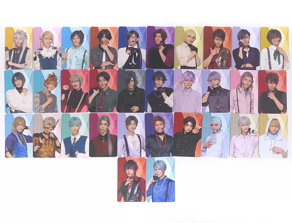 キャラカード 全32種セット ランダムふぉとカード 祝玖寿 乱舞音曲祭ver ミュージカル 刀剣乱舞 乱舞音曲祭 追加グッズ